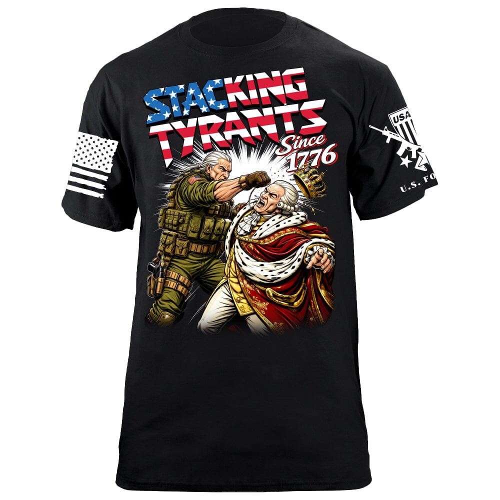 Stacking Tyrants T-Shirt Shirts 88146-S-BK
