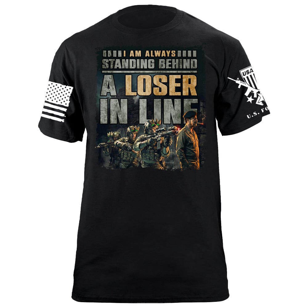 Loser in Line T-Shirt Shirts 88050-S-BK