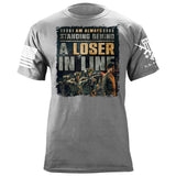 Loser in Line T-Shirt Shirts 88050-S-HG