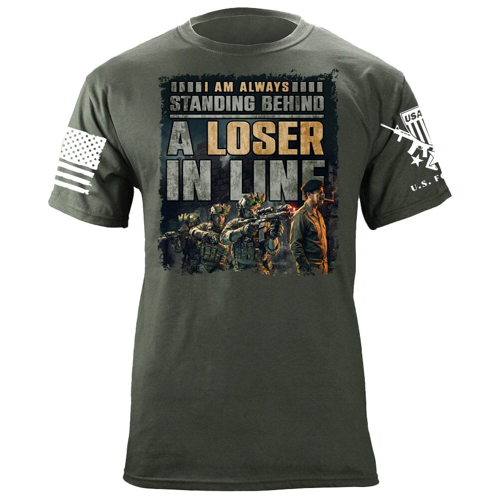 Loser in Line T-Shirt Shirts 88050-S-MG