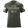 Stop Screaming T-Shirt Shirts 87341-S-MG