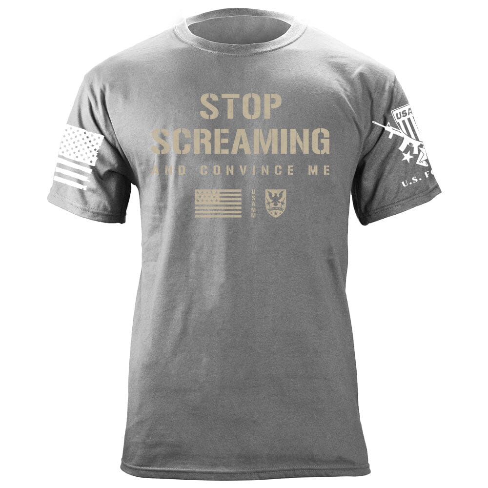 Stop Screaming T-Shirt Shirts 87341-S-HG