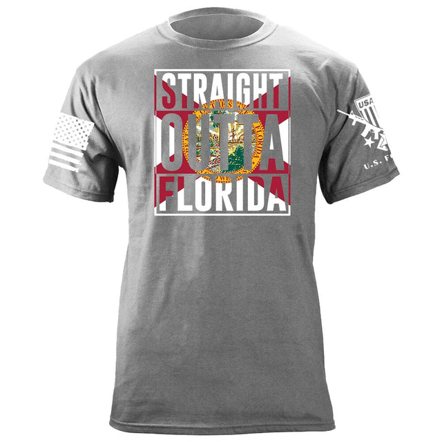 Straight Outta Florida T-Shirt Shirts 87003-S-HG