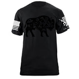 Surreal Buffalo T-Shirt Shirts 87225-S-BK
