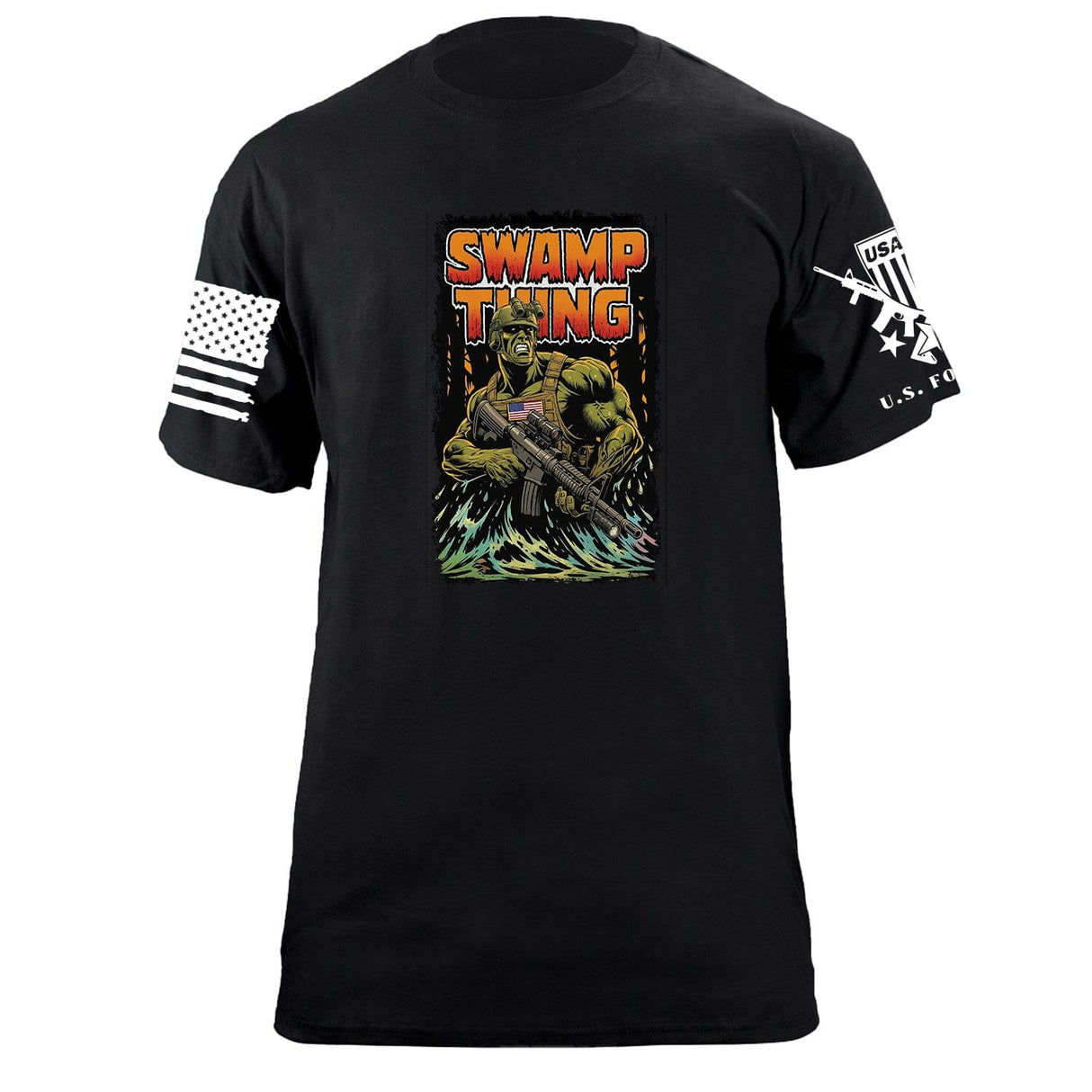 Swamp Thing T-Shirt Shirts 87409-S-BK