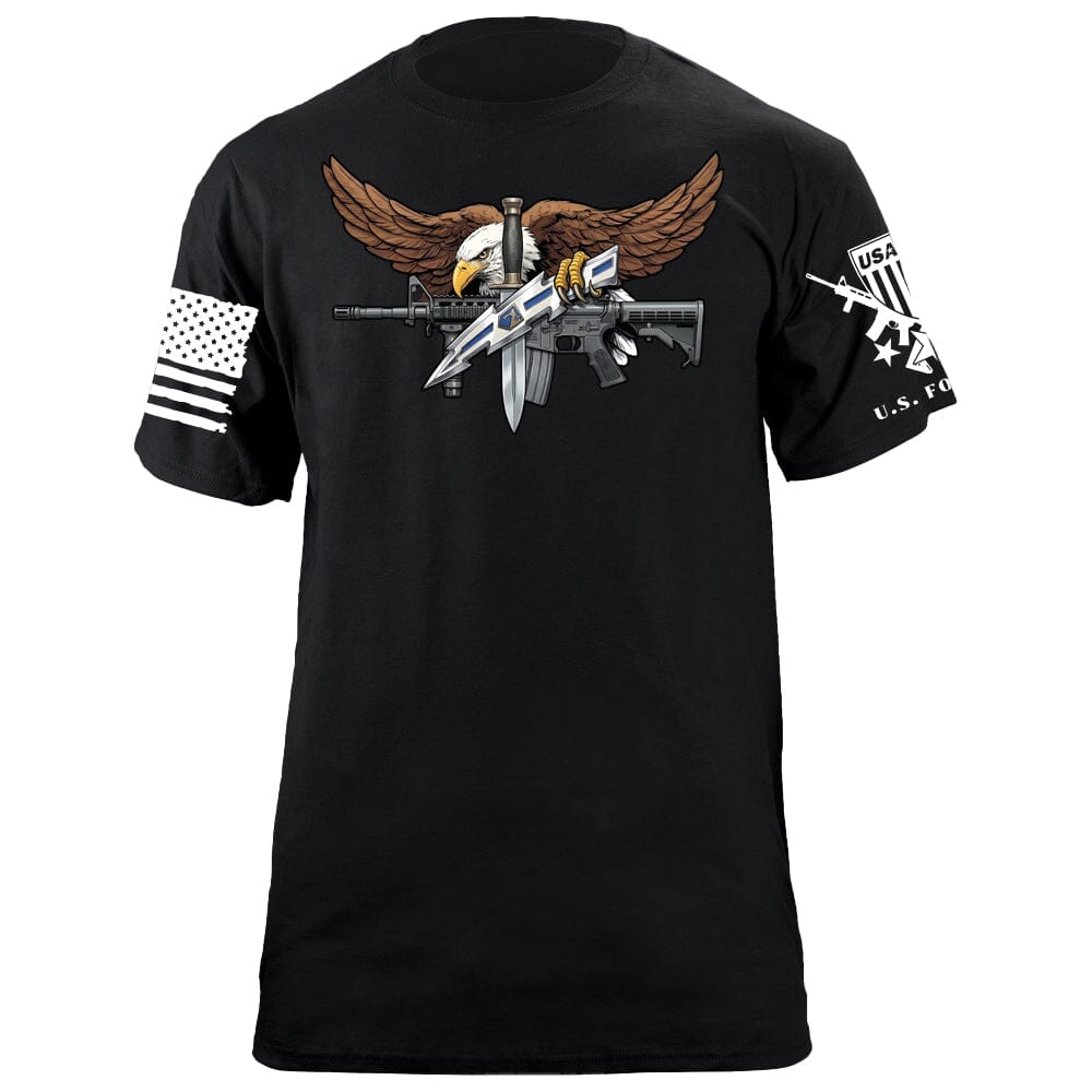 SWAT Eagle T-Shirt Shirts 88147-S-BK