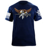 SWAT Eagle T-Shirt Shirts 88147-S-NAVY