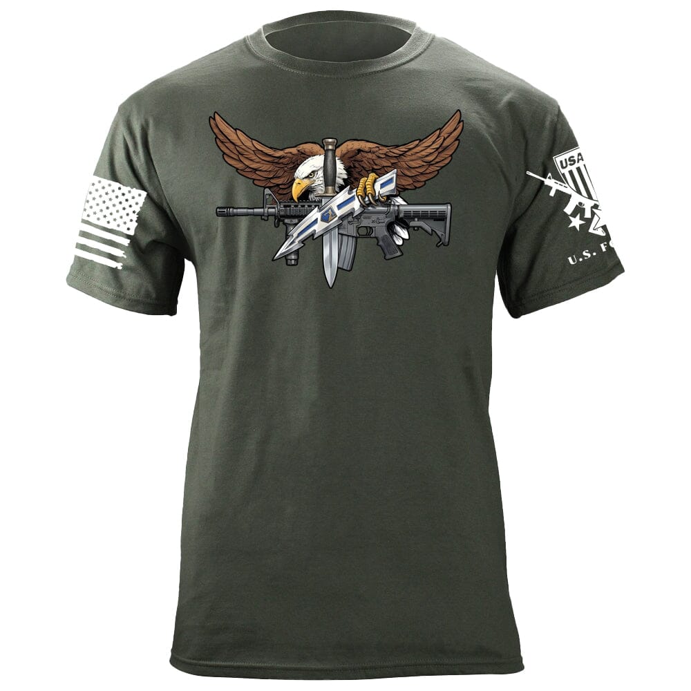 SWAT Eagle T-Shirt Shirts 88147-S-MG
