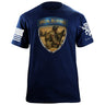 TAB Mortar T-Shirt Shirts 86388-S-NAVY