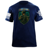 TAB Quadeye T-Shirt Shirts 86390-S-NAVY