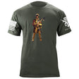 Tactical Davy Crockett T-Shirt Shirts 87066-3XL-MG