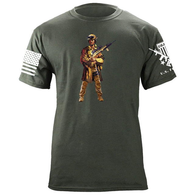 Tactical Davy Crockett T-Shirt Shirts 87066-3XL-MG