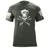 Tactical Grill Crossed Forks T-Shirt Shirts 87156-S-MG