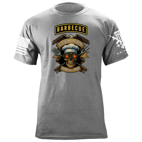 2-356th Tactical Barbecue Group T-Shirt - Eagle Shirts 86378-S-HG
