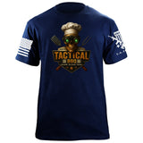 Tactical Chef BBQ T-Shirt Shirts 86375-S-NAVY
