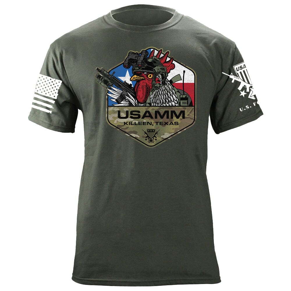 Tactical Rooster Polygon Texas T-Shirt Shirts 87057-3XL-MG