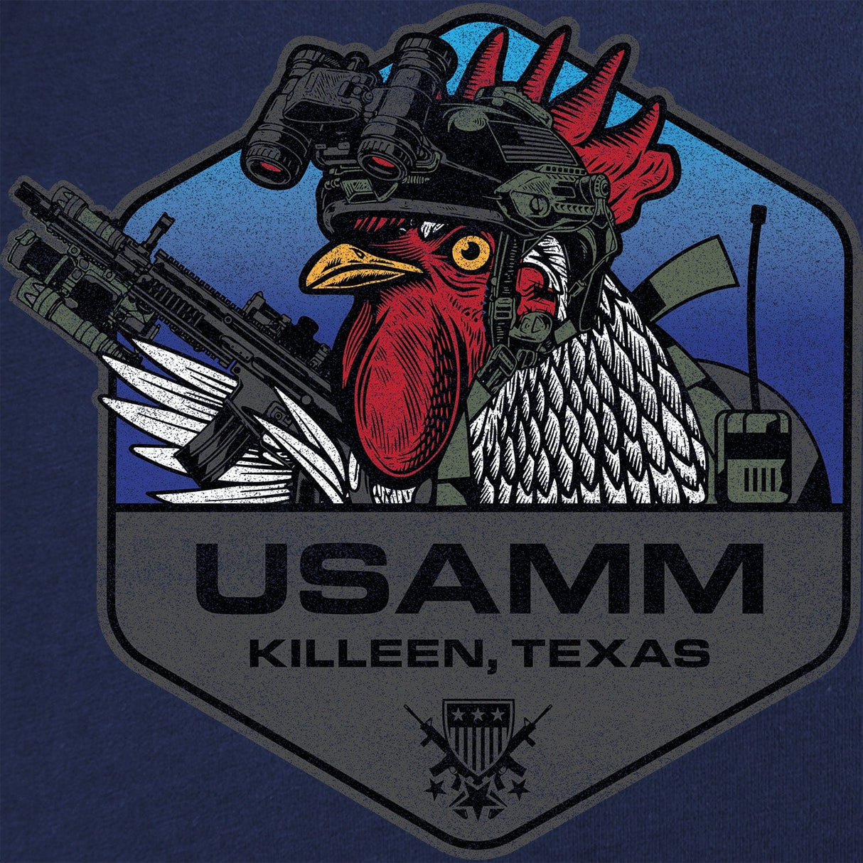 Tactical Rooster Polygon T-Shirt Shirts 