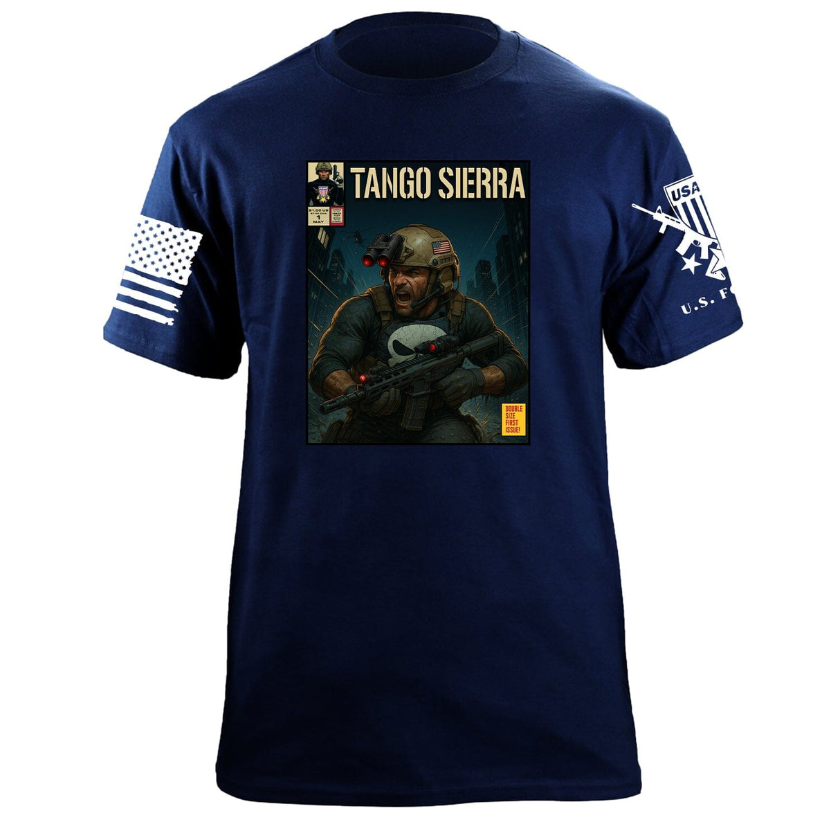 Tango Sierra T-Shirt Shirts 87457-S-NAVY
