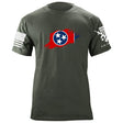 Tennessee Flag Paint Swatch T-Shirt Shirts 87090-3XL-MG