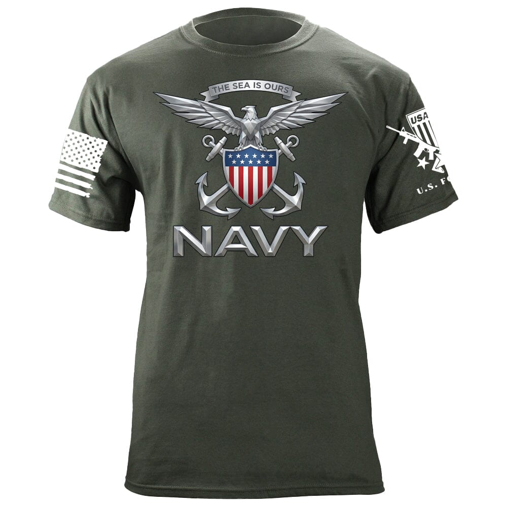 The Sea is Ours T-Shirt Shirts 88092-S-MG