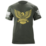 Veteran Eagle Vegas Gold Tshirt Shirts 87186-S-MG