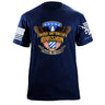 Third Infantry Eagle Shield Tshirt Shirts 87185-S-NAVY