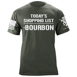 Today's Shopping List T-Shirt - Bourbon