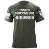 Today's Shopping List T-Shirt - Bourbon