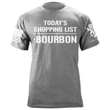 Today's Shopping List T-Shirt - Bourbon