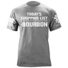 Today's Shopping List T-Shirt - Bourbon