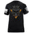 Triangle Skull Low Contrast T-Shirt Shirts 88148-S-BK