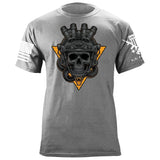 Triangle Skull Low Contrast T-Shirt Shirts 88148-S-HG