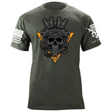Triangle Skull Low Contrast T-Shirt Shirts 88148-S-MG