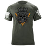 Triangle Skull Low Contrast T-Shirt Shirts 88148-S-MG