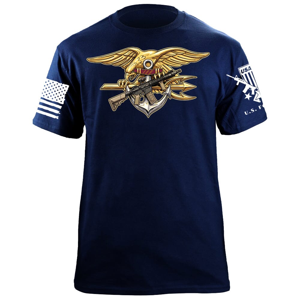 SEAL Trident T-Shirt Shirts 88104-S-NAVY