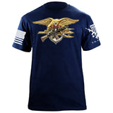 SEAL Trident T-Shirt Shirts 88104-S-NAVY