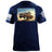 Square Body 50 Cal T-Shirt Shirts 88052-S-NAVY