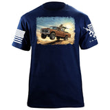 Square Body 50 Cal T-Shirt Shirts 88052-S-NAVY
