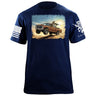 Square Body 50 Cal T-Shirt Shirts 88052-S-NAVY