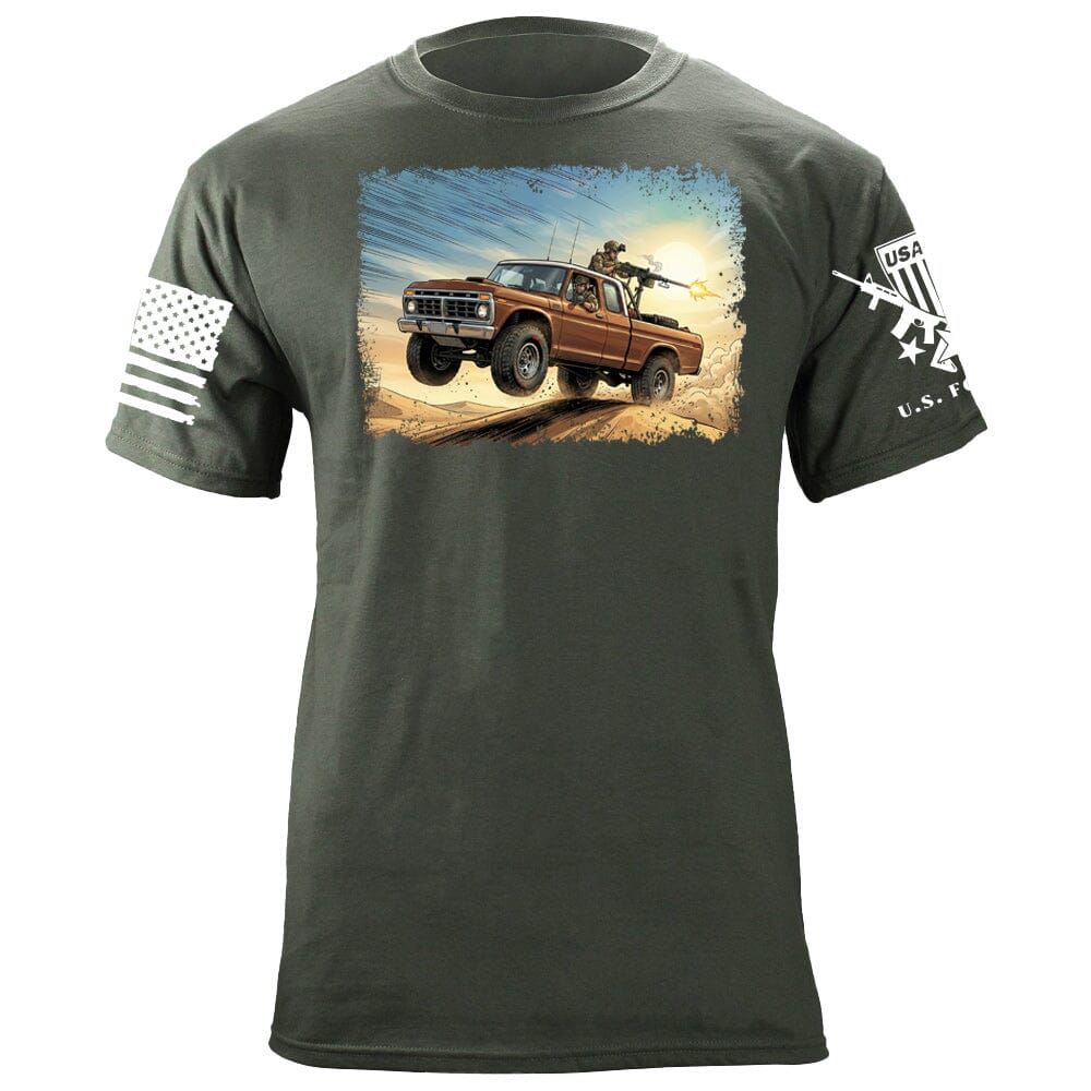 Square Body 50 Cal T-Shirt Shirts 88052-S-MG