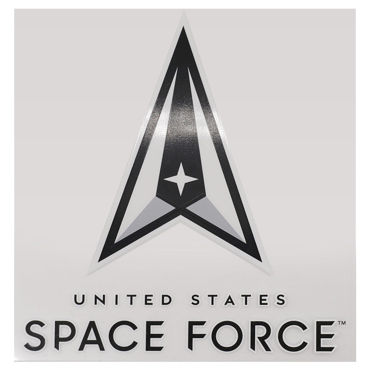 US Space Force Decal – Official Logo Sticker (Clear Background) Stickers and Decals 