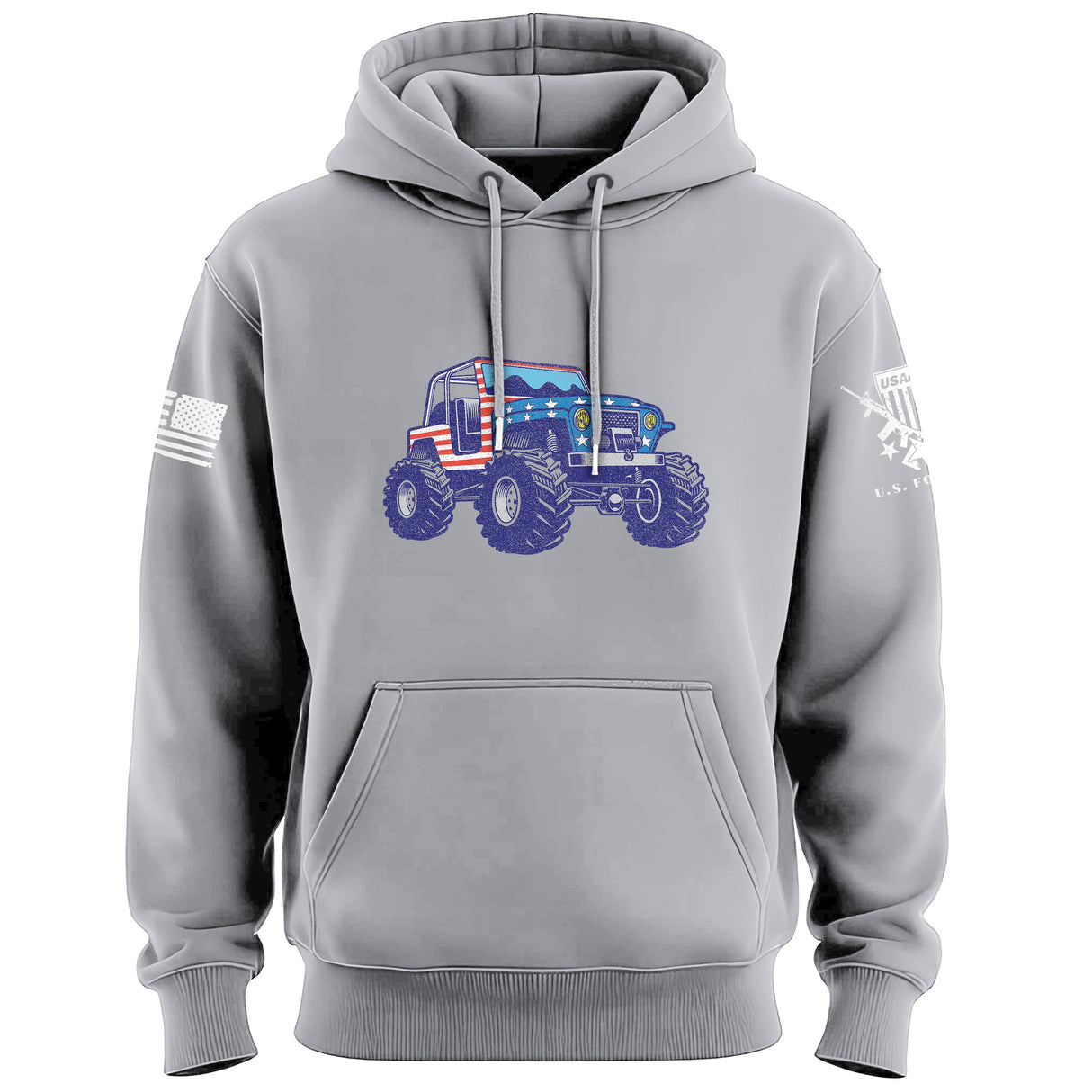 USA FLAG Jeep Hoodie