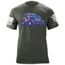 USA FLAG Jeep T-Shirt Shirts 87051-S-MG
