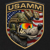 USAMM Shield Wolf T-Shirt Shirts 