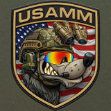 USAMM Shield Wolf T-Shirt Shirts 
