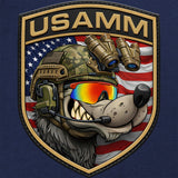 USAMM Shield Wolf T-Shirt Shirts 