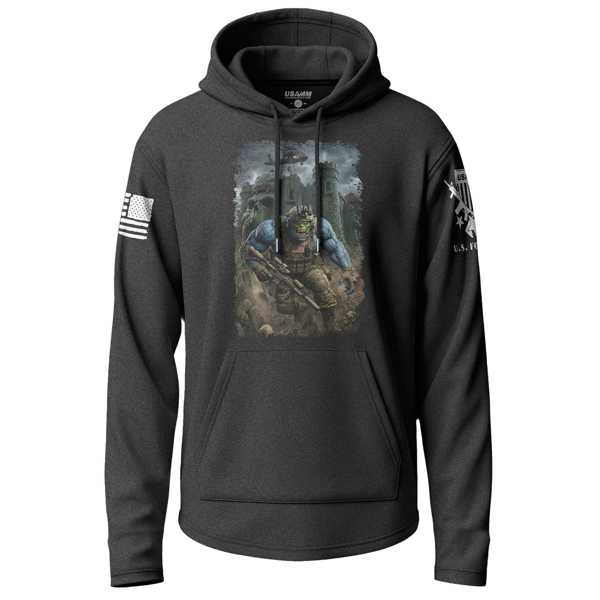 Special Forces Tactical Beast Graphic Lightweight Hoodie