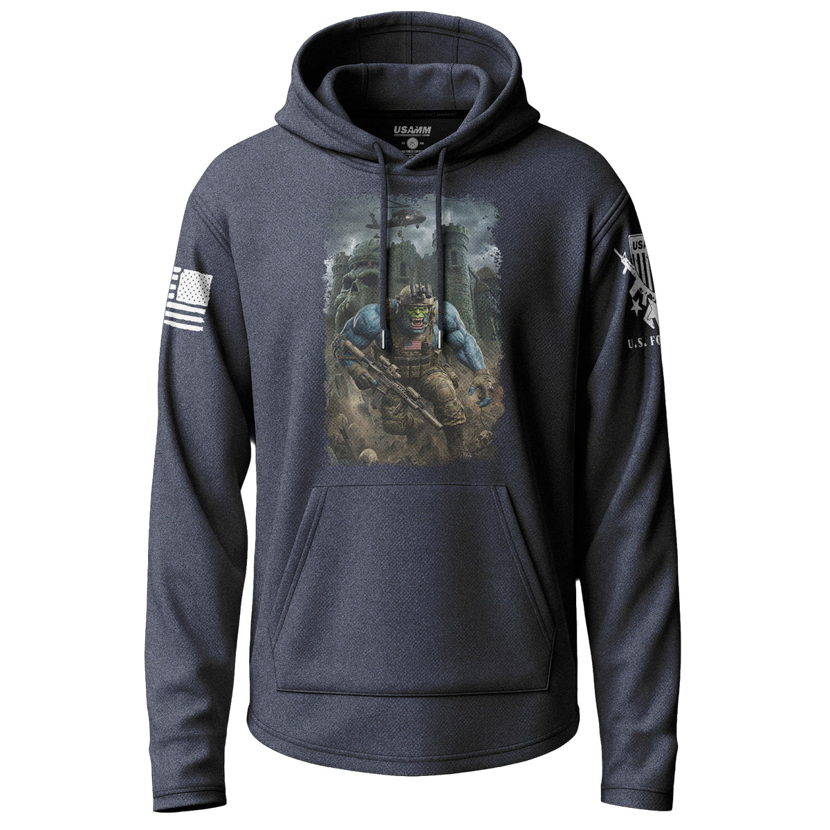 Special Forces Tactical Beast Graphic Lightweight Hoodie
