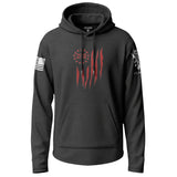 America 250 Tattered Flag Graphic Lightweight Hoodie