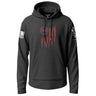 America 250 Tattered Flag Graphic Lightweight Hoodie